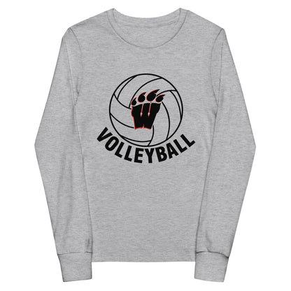 Performance | Youth Long Sleeve T-Shirt | Weaver High School | Vanguard Volley Logo