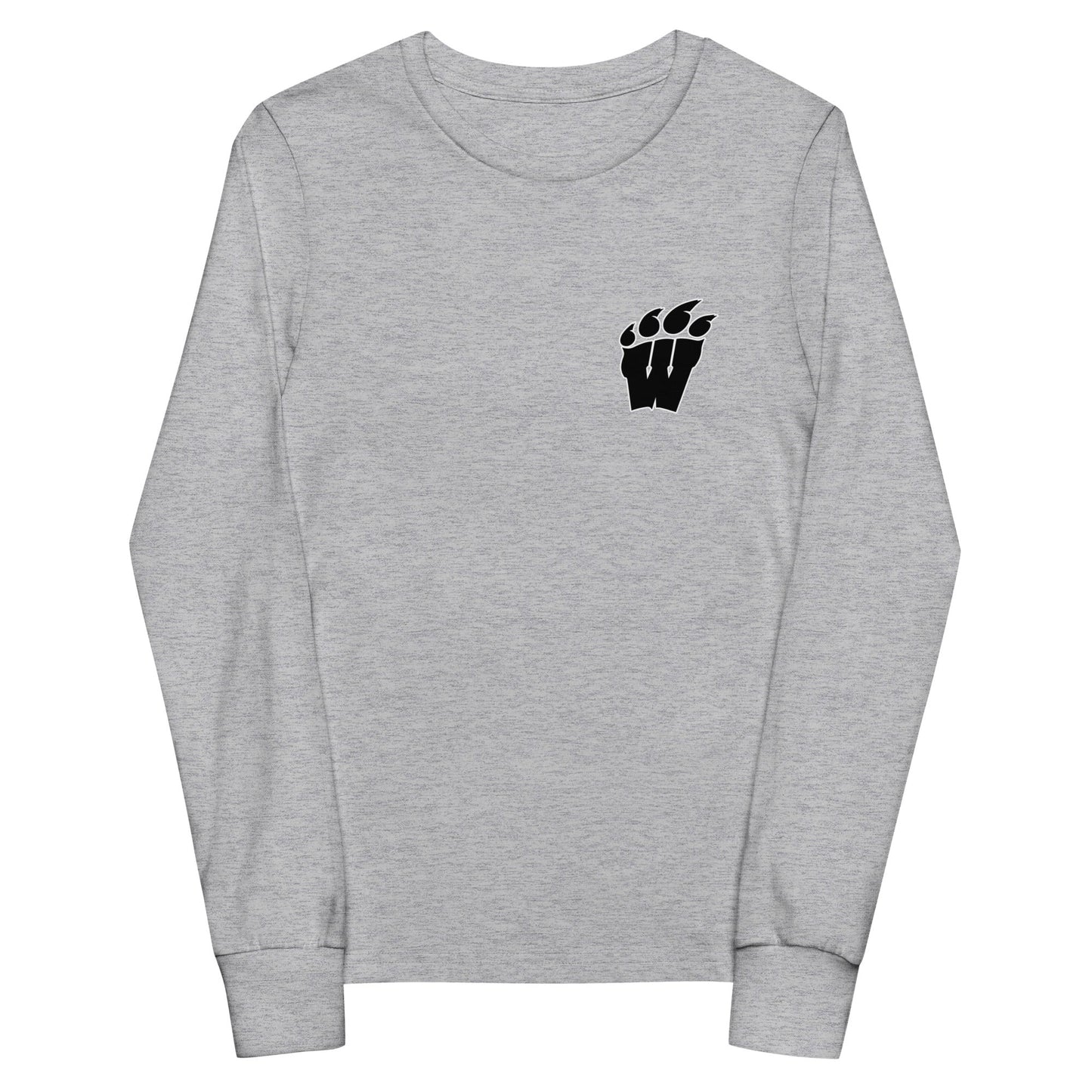 Performance | Youth Long Sleeve T-Shirt | Weaver High School | Wildclaw Logo