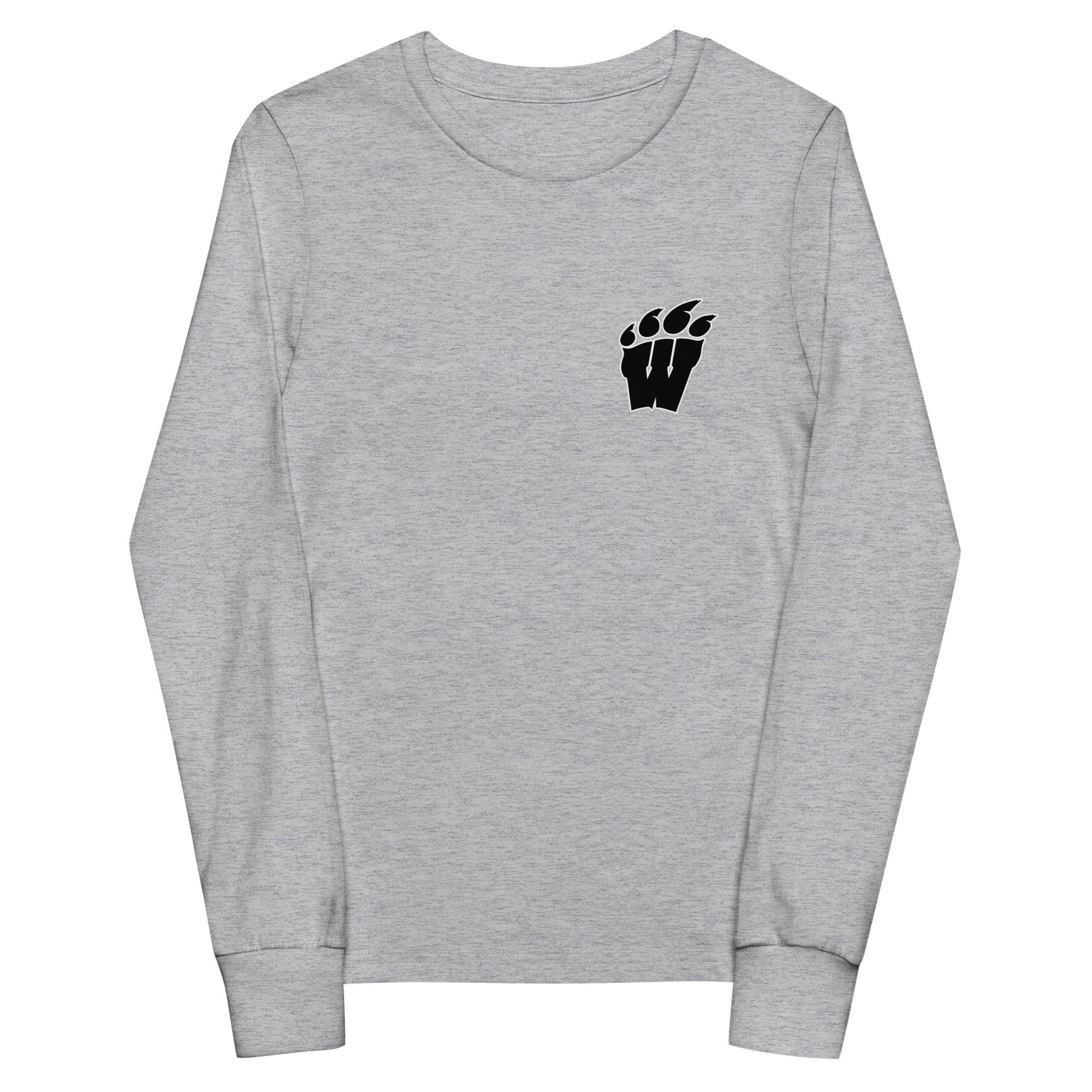 Performance | Youth Long Sleeve T-Shirt | Weaver High School | Wildclaw Logo