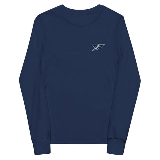 Performance | Youth Long Sleeve T-Shirt | West Texas Flyers | F Logo