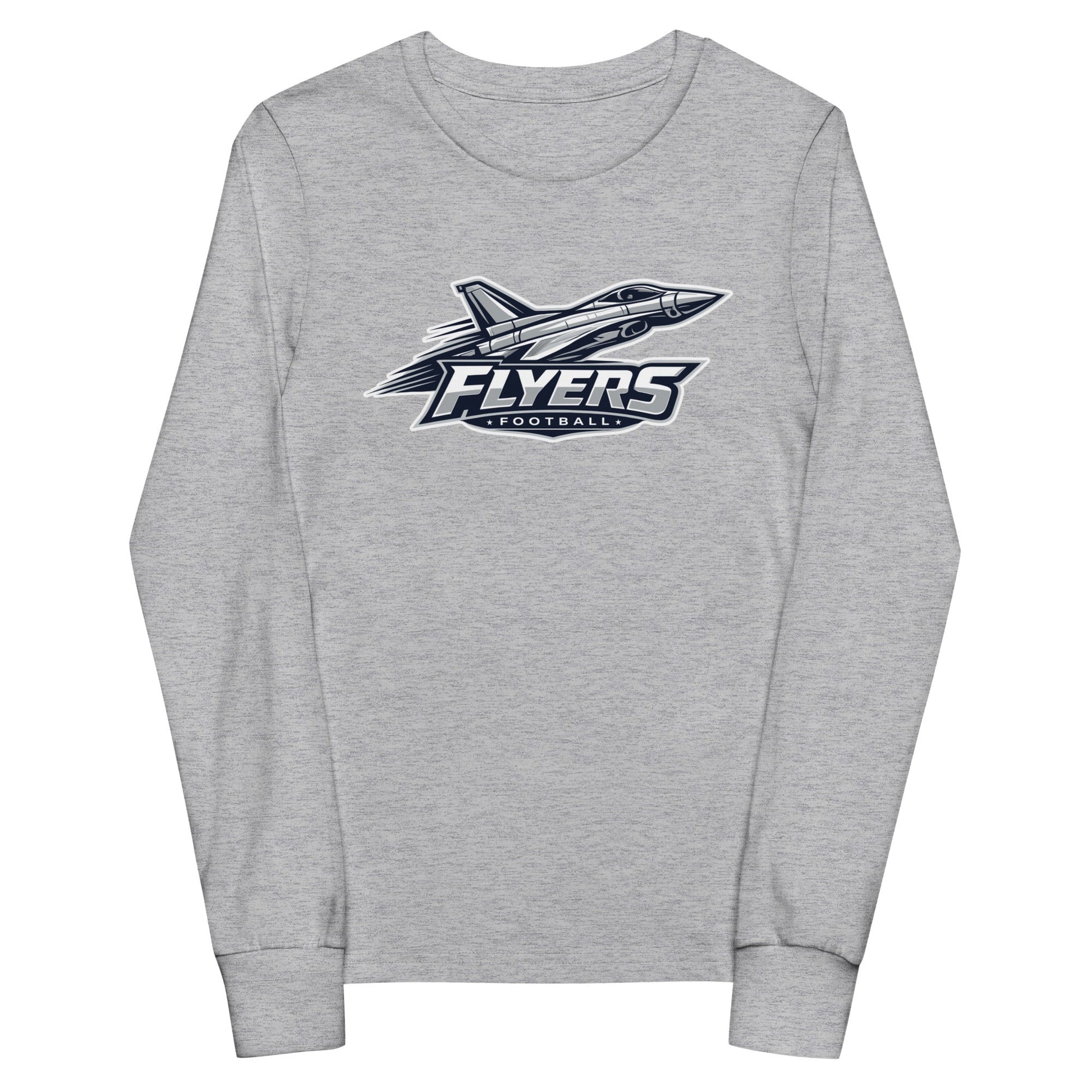 Performance | Youth Long Sleeve T-Shirt | West Texas Flyers | Flyer Mascot Logo