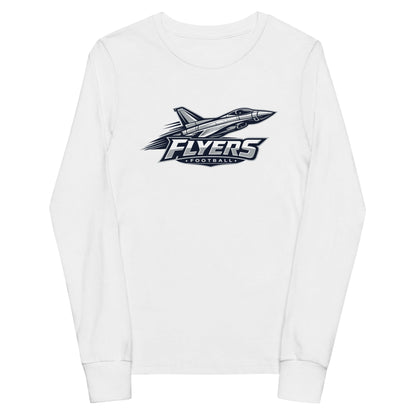 Performance | Youth Long Sleeve T-Shirt | West Texas Flyers | Flyer Mascot Logo