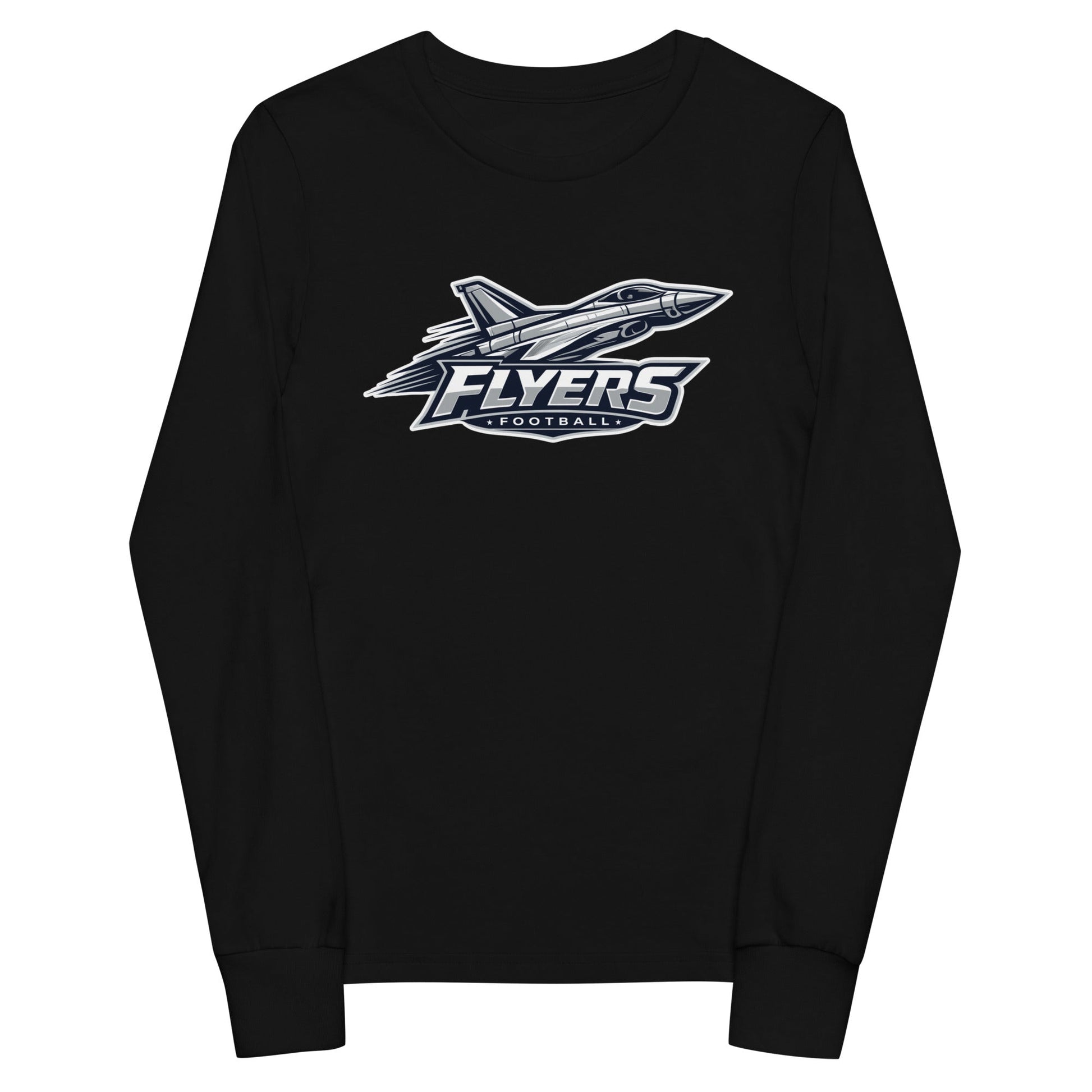 Performance | Youth Long Sleeve T-Shirt | West Texas Flyers | Flyer Mascot Logo