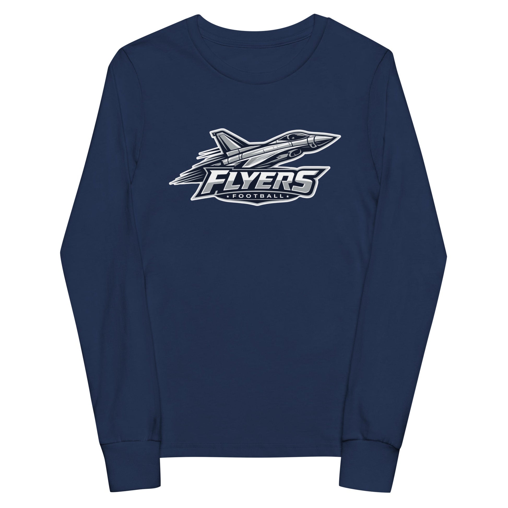Performance | Youth Long Sleeve T-Shirt | West Texas Flyers | Flyer Mascot Logo