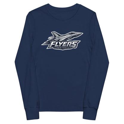 Performance | Youth Long Sleeve T-Shirt | West Texas Flyers | Flyer Mascot Logo