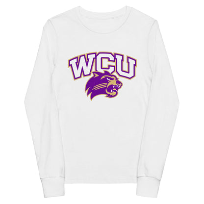 Performance | Youth Long Sleeve T-Shirt | Western Carolina Ultimate | WCU Roar Mark Logo