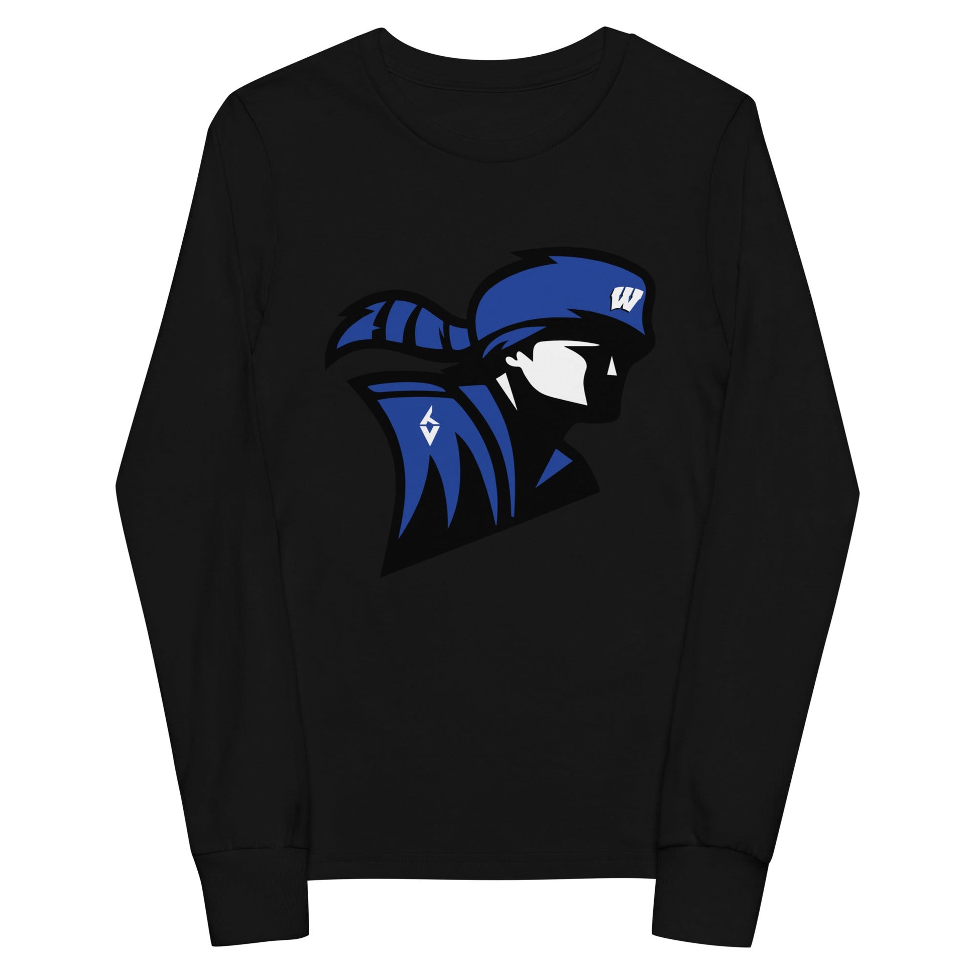 Performance | Youth Long Sleeve T-Shirt | Western High School Football | Crest Logo