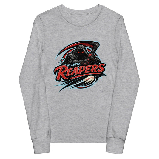 Performance | Youth Long Sleeve T-Shirt | Wichita Reapers | Reaper Logo