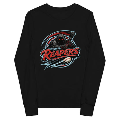 Performance | Youth Long Sleeve T-Shirt | Wichita Reapers | Reaper Logo