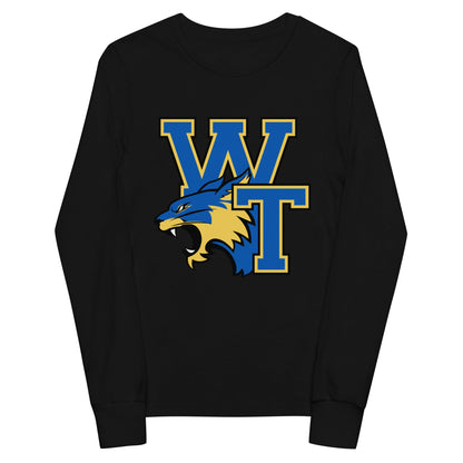 Performance | Youth Long Sleeve T-Shirt | Wilcox Soccer | WT Logo