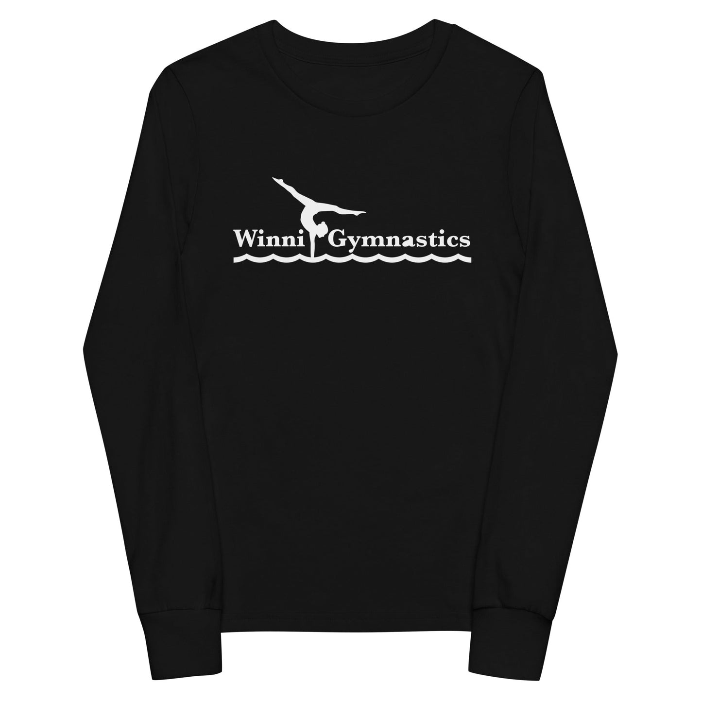 Performance | Youth Long Sleeve T-Shirt | Winni Gymnastics | Alt Logo