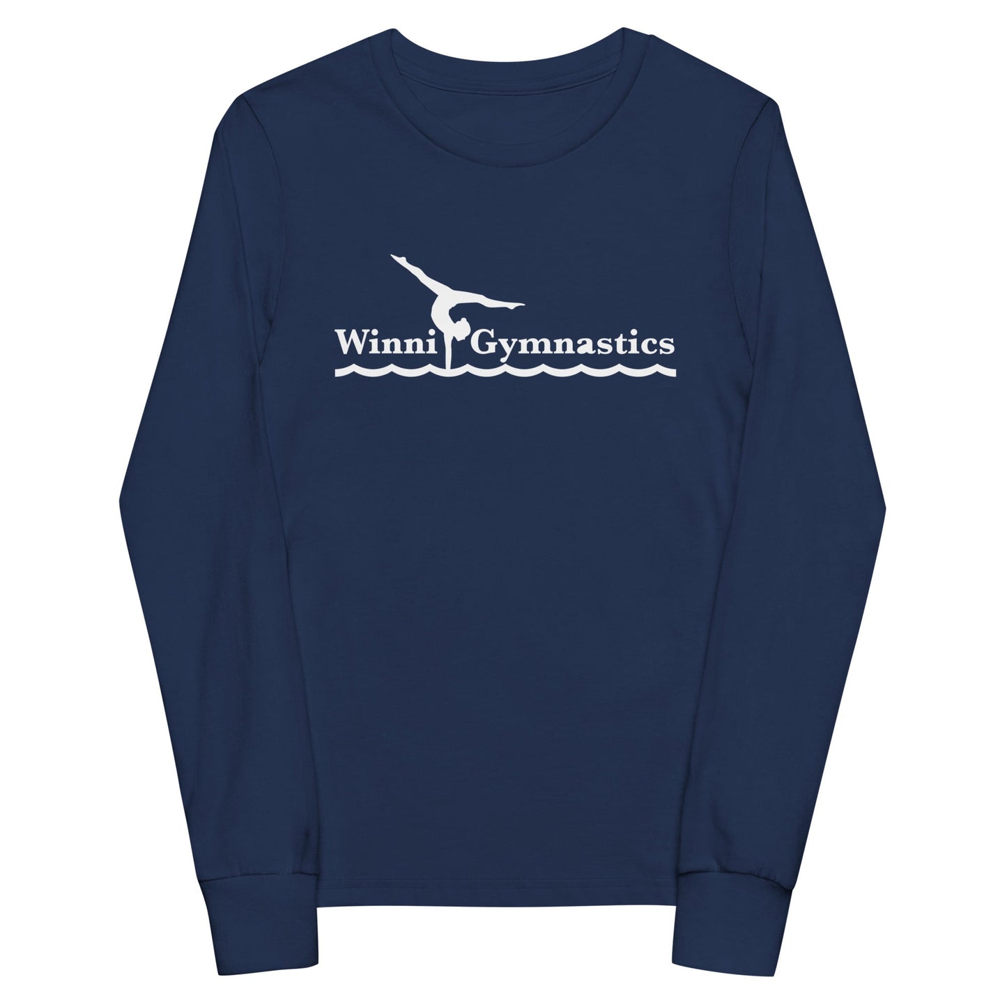 Performance | Youth Long Sleeve T-Shirt | Winni Gymnastics | Alt Logo