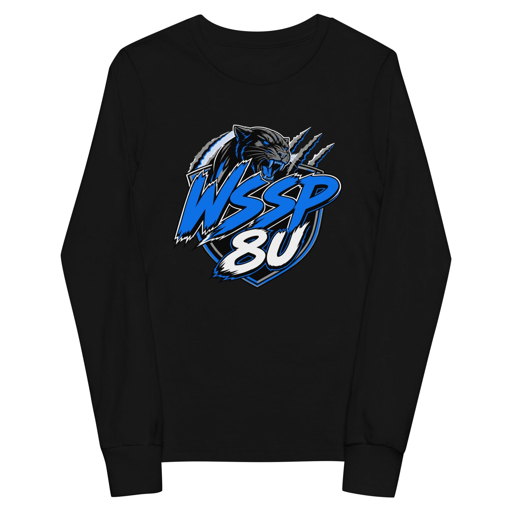 Performance | Youth Long Sleeve T-Shirt | WSSP | Panther Strike Logo