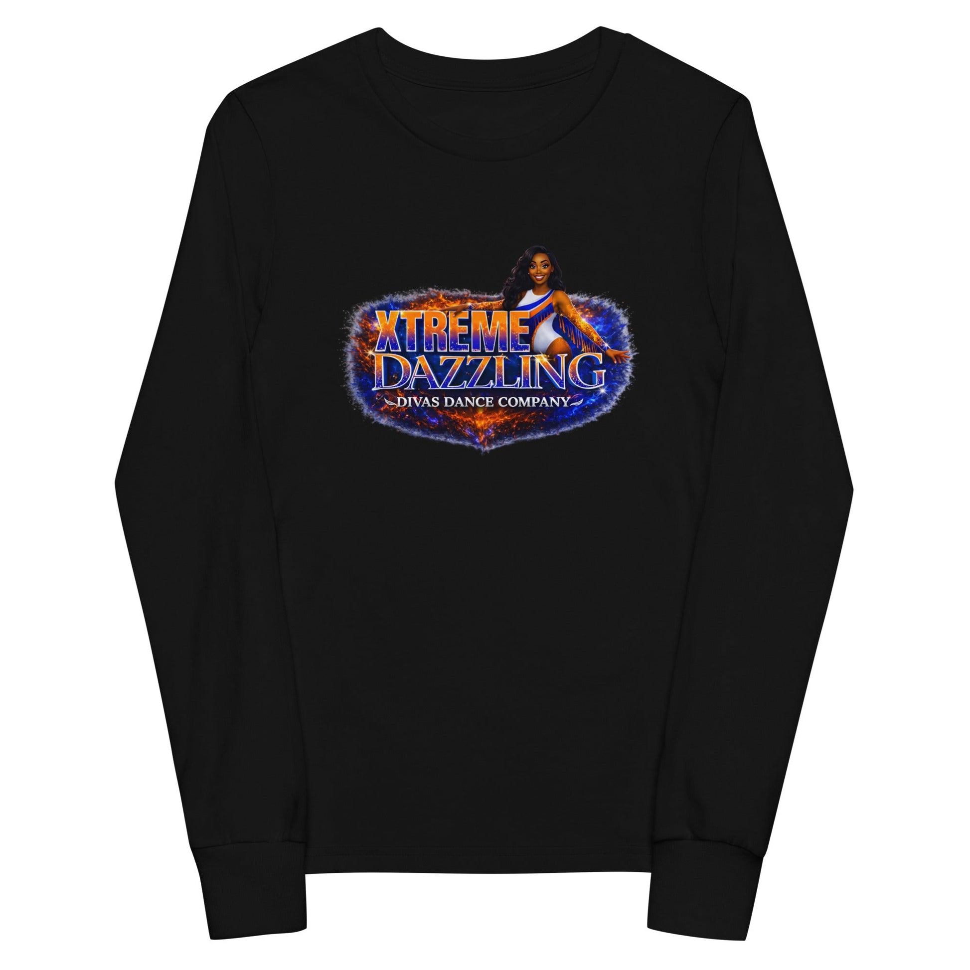 Performance | Youth Long Sleeve T-Shirt | Xtreme Dazzling Divas Dance Company