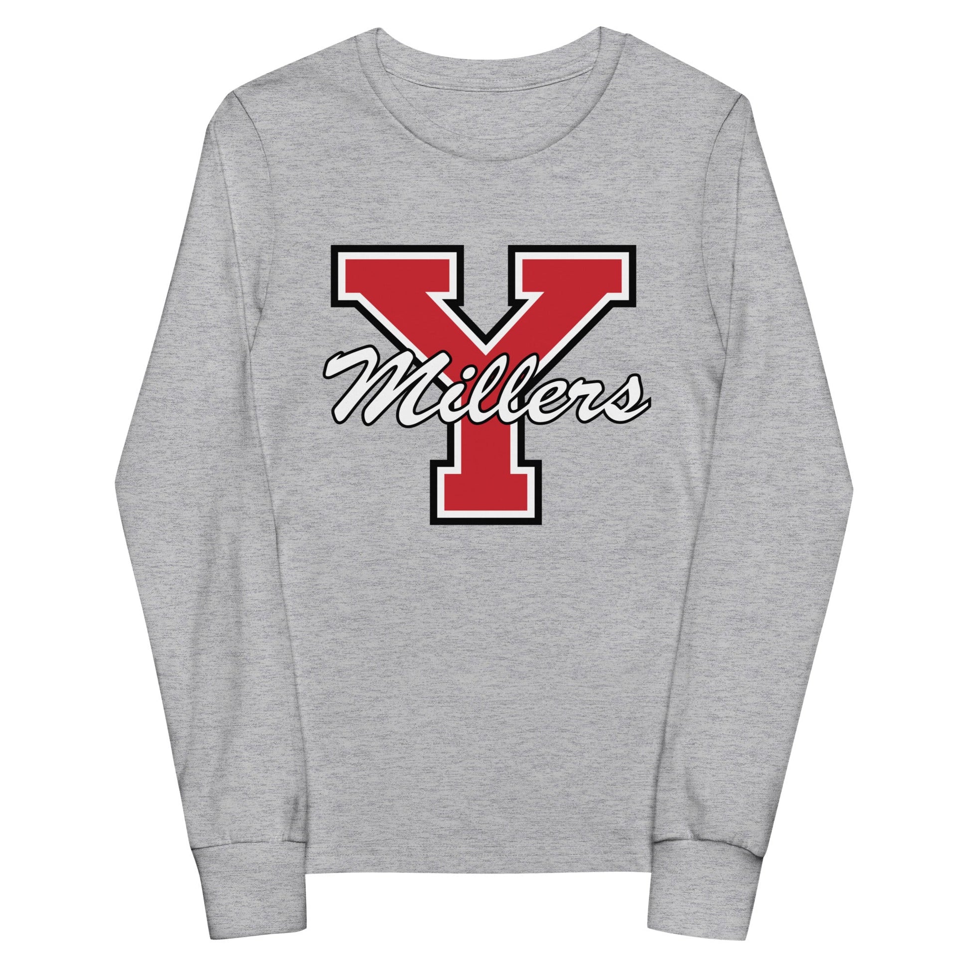 Performance | Youth Long Sleeve T-Shirt | Yukon Student Council | Crest Logo