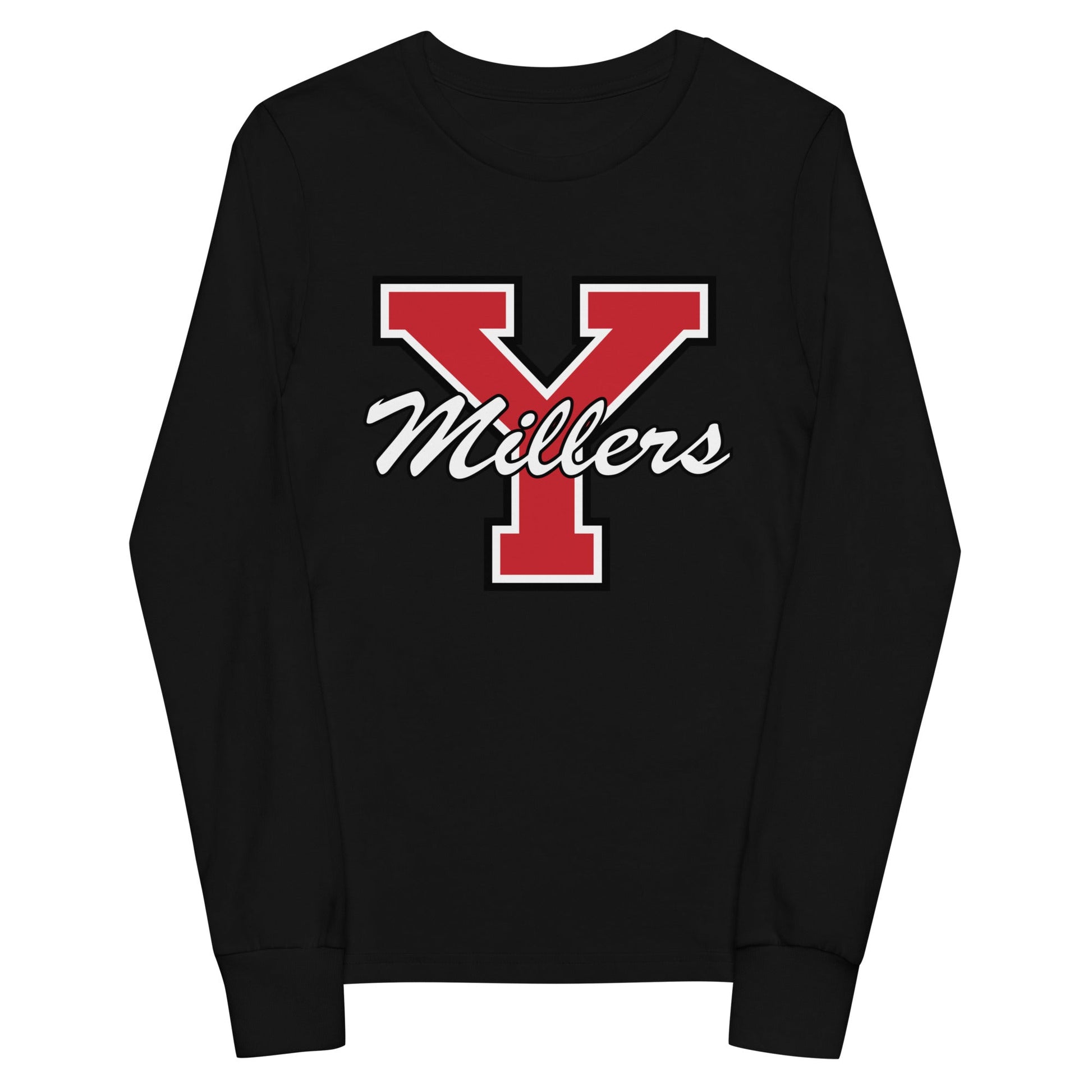 Performance | Youth Long Sleeve T-Shirt | Yukon Student Council | Crest Logo