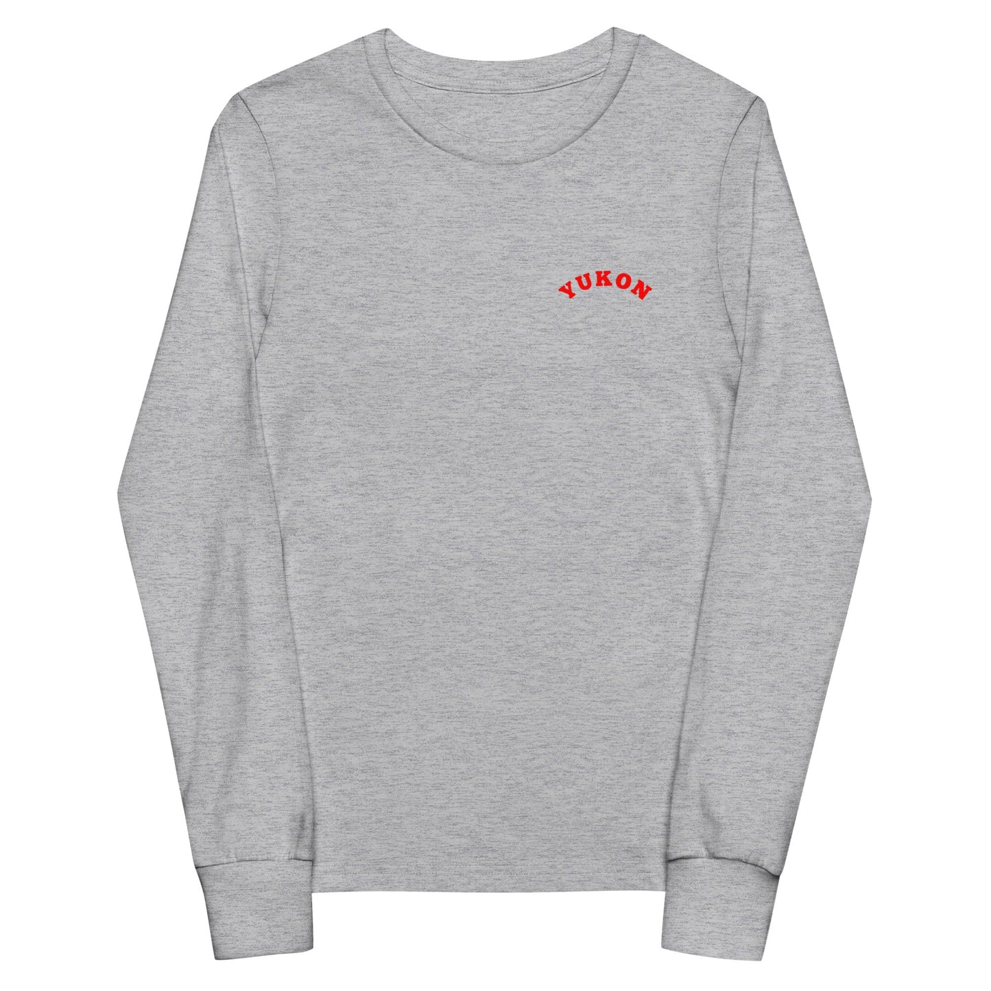 Performance | Youth Long Sleeve T-Shirt | Yukon Student Council | Script Logo