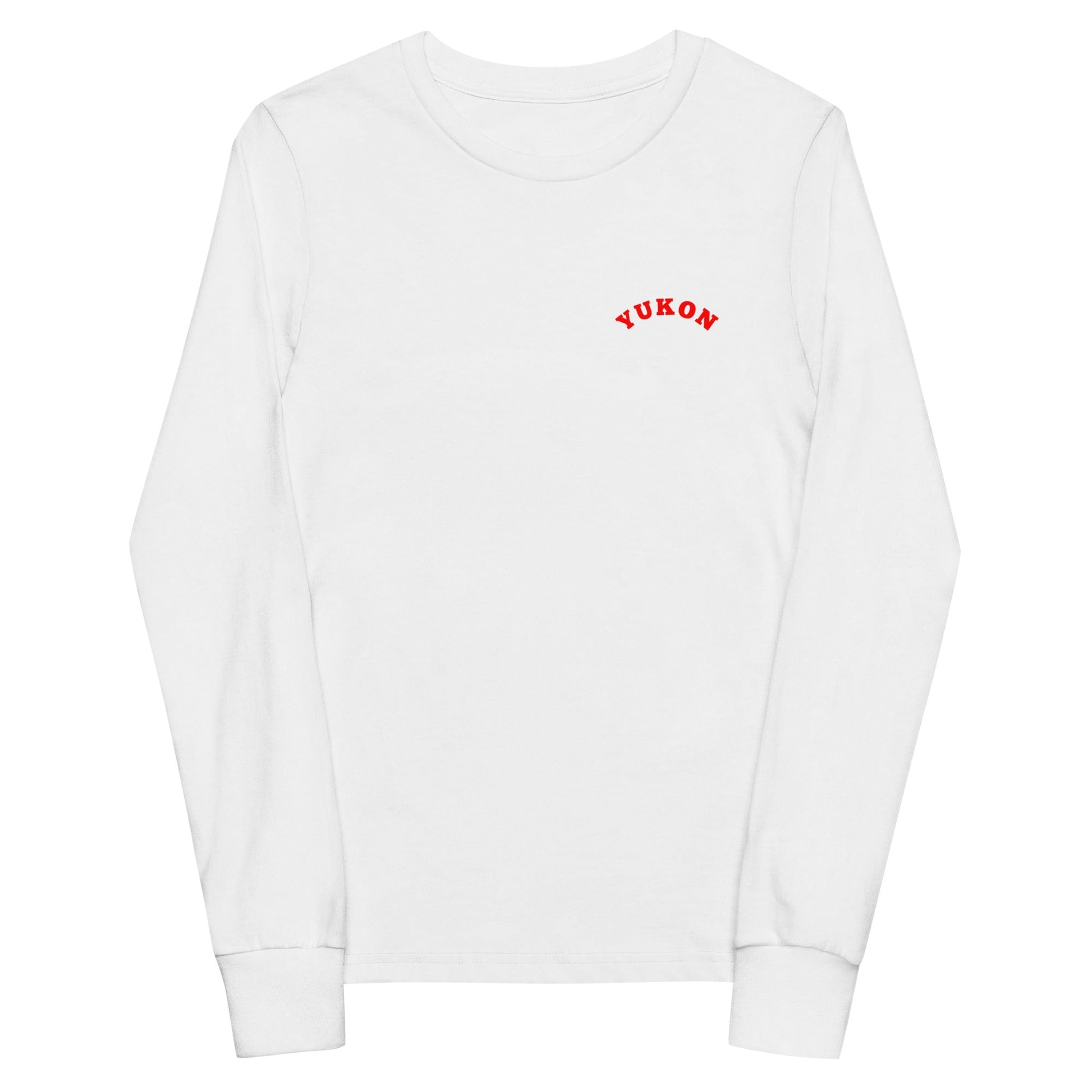 Performance | Youth Long Sleeve T-Shirt | Yukon Student Council | Script Logo