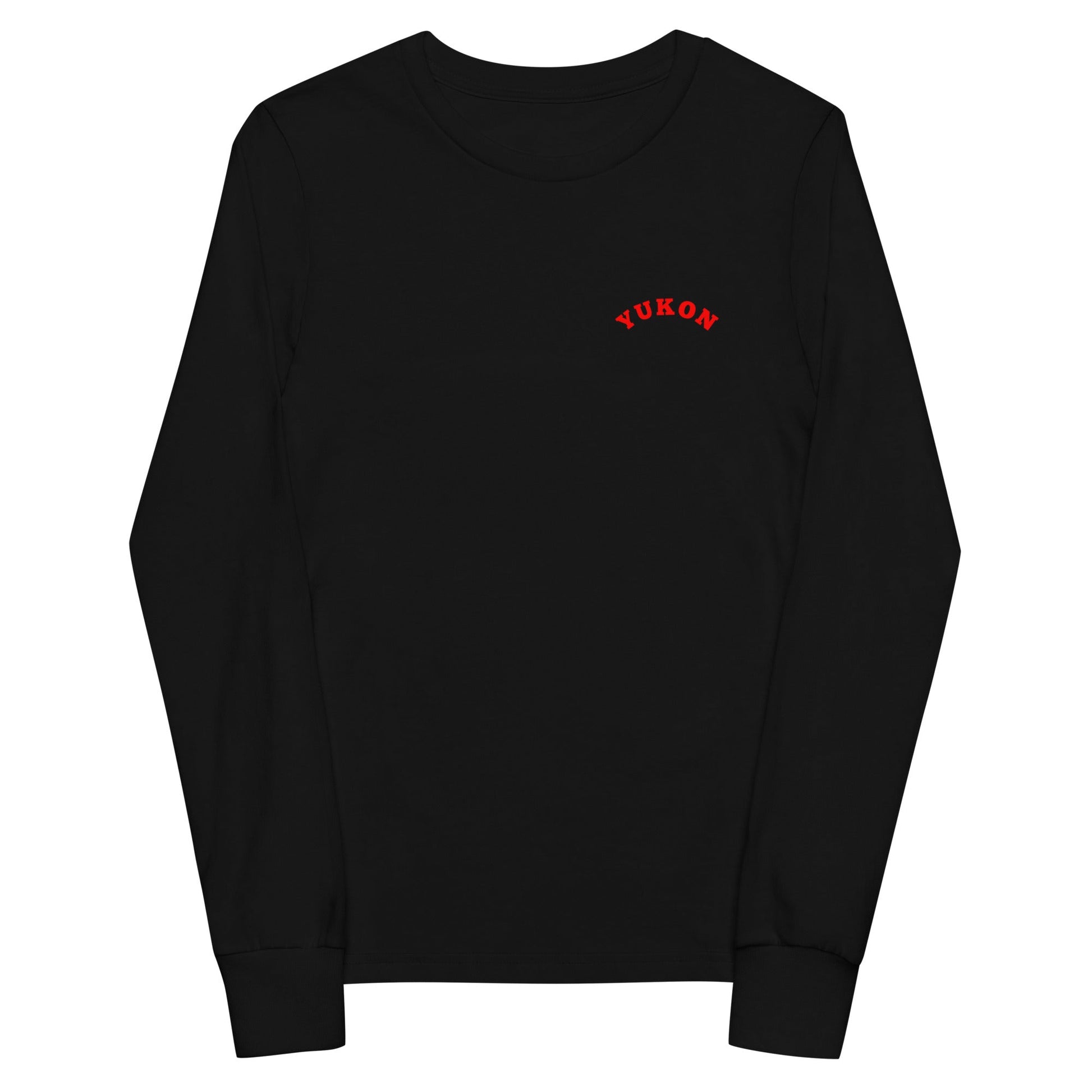 Performance | Youth Long Sleeve T-Shirt | Yukon Student Council | Script Logo