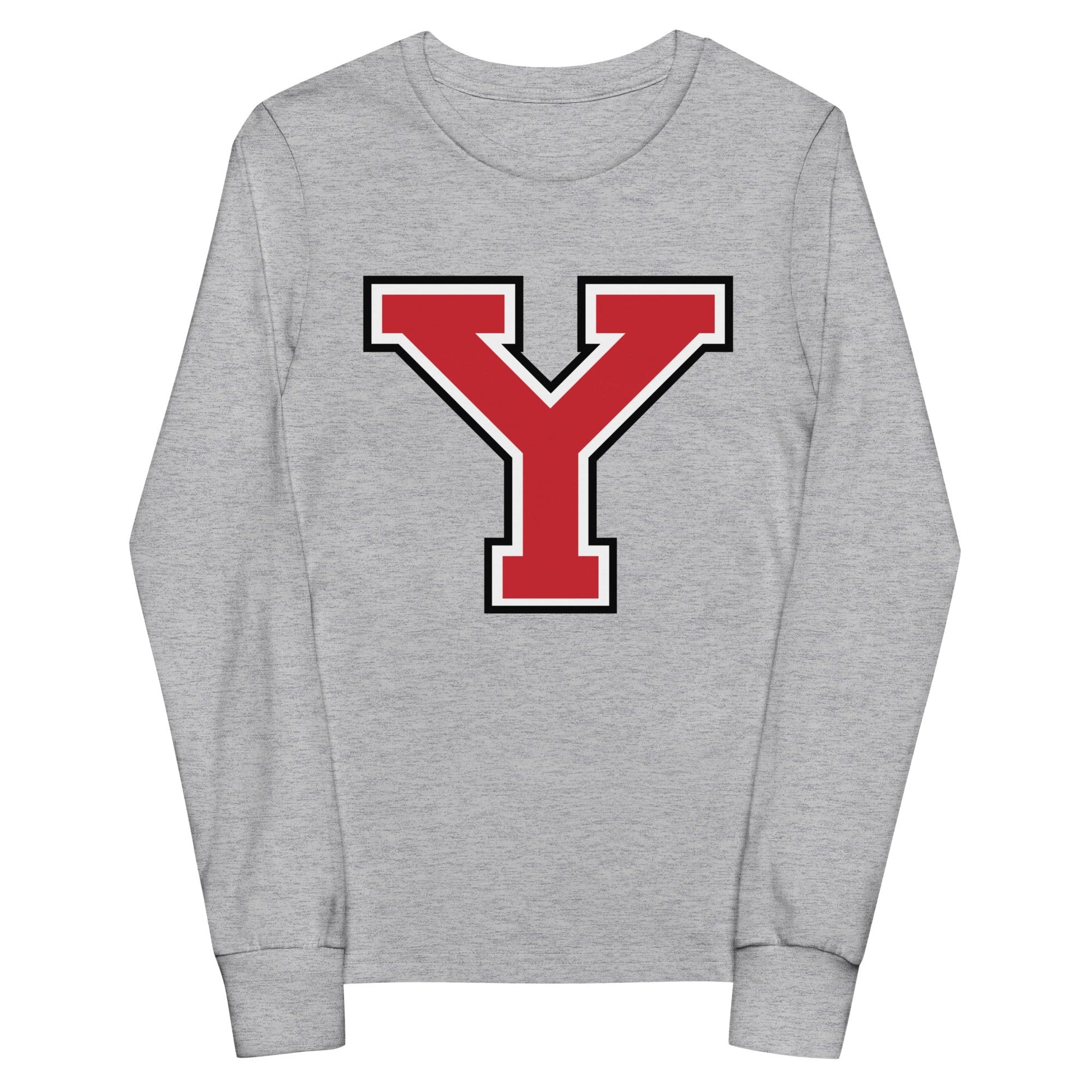 Performance | Youth Long Sleeve T-Shirt | Yukon Student Council | Y-Mark Logo