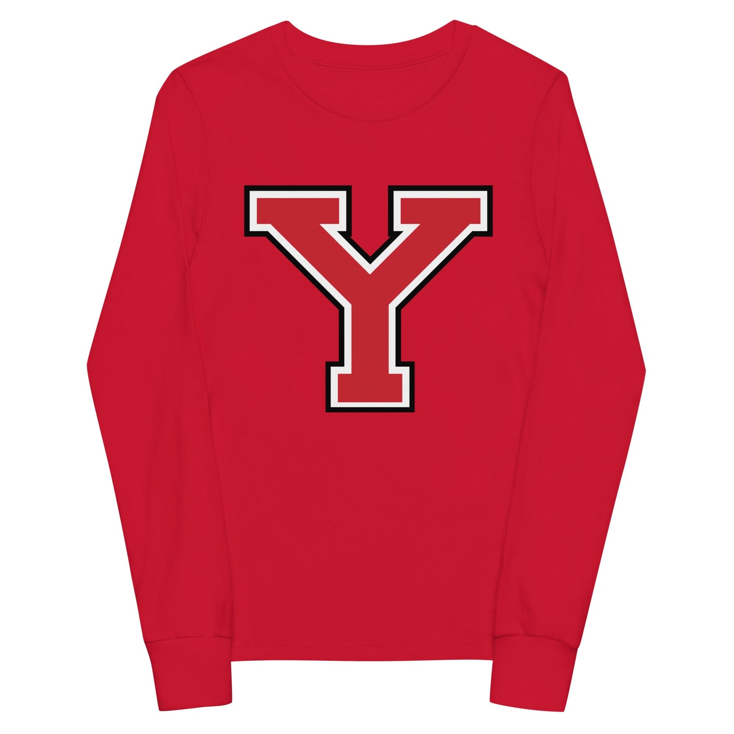 Performance | Youth Long Sleeve T-Shirt | Yukon Student Council | Y-Mark Logo
