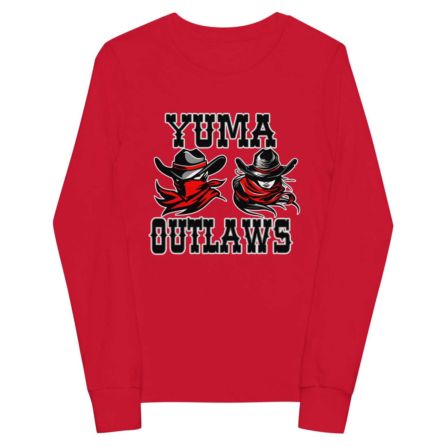Performance | Youth Long Sleeve T-Shirt | Yuma Outlaws Lady Basketball