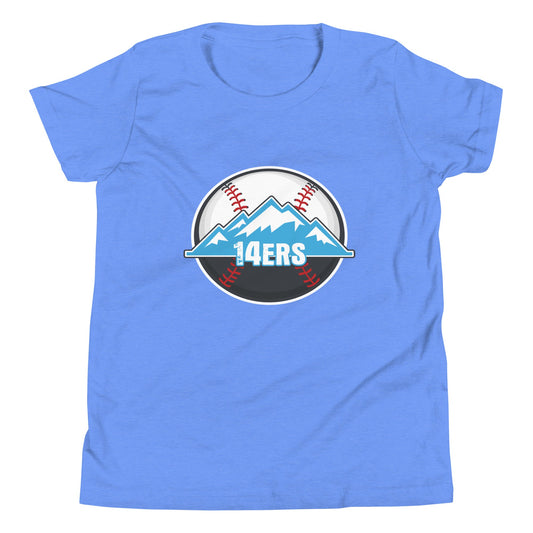Performance | Youth T-Shirt | 14ers Baseball | Athletics Logo