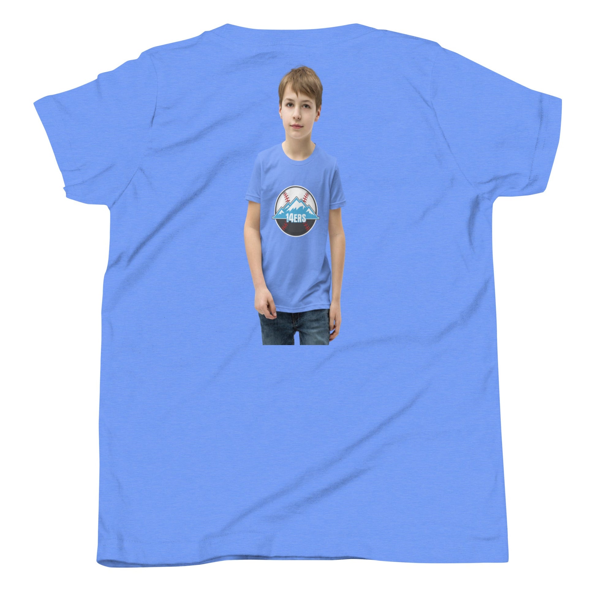 Performance | Youth T-Shirt | 14ers Baseball | Athletics Logo