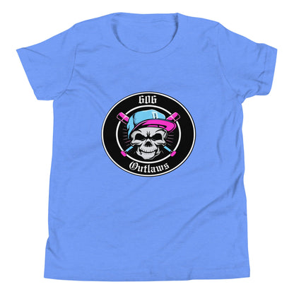 Performance | Youth T-Shirt | 606 Outlaws Baseball | Badge Logo