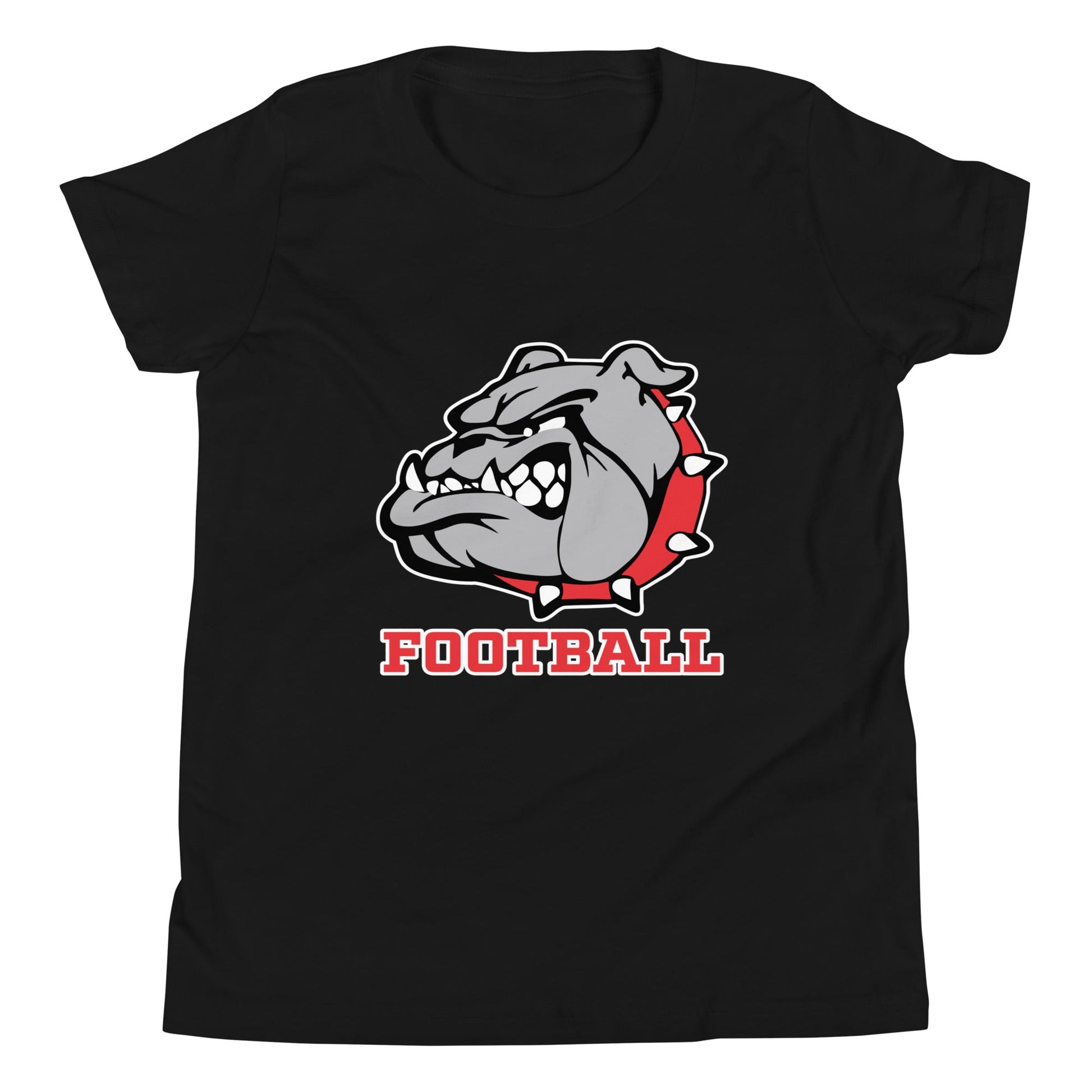 Performance | Youth T-Shirt | 6th Grade Bulldogs Team | Football Logo