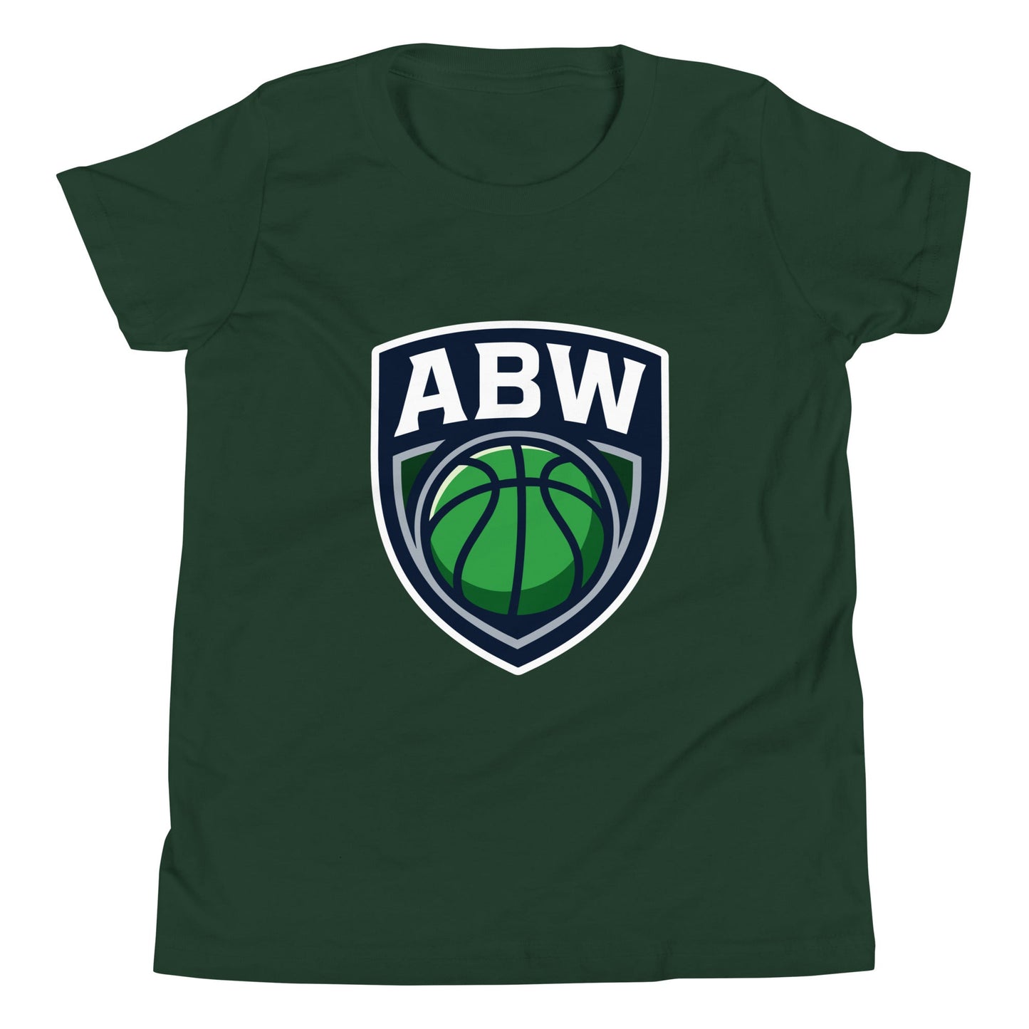 Performance | Youth T-Shirt | A Better Way Basketball Program | Shield Logo