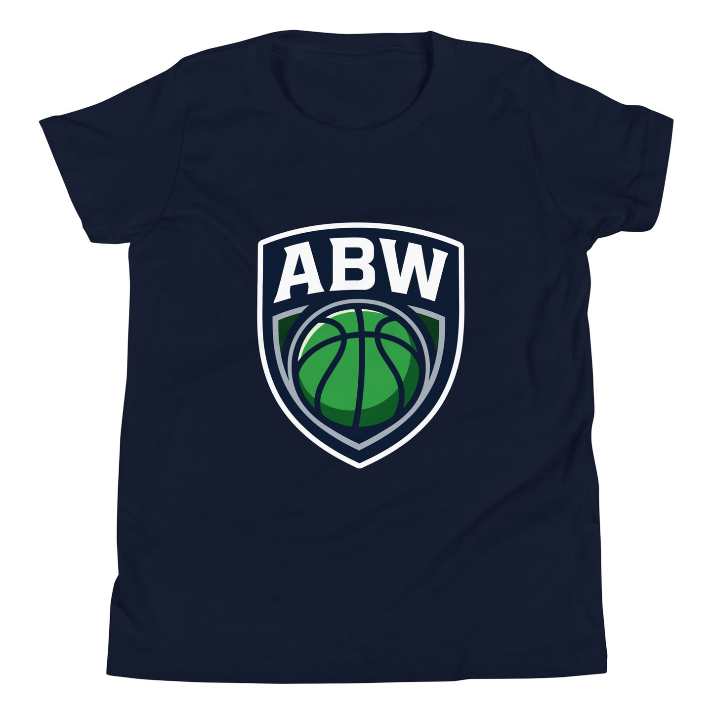 Performance | Youth T-Shirt | A Better Way Basketball Program | Shield Logo