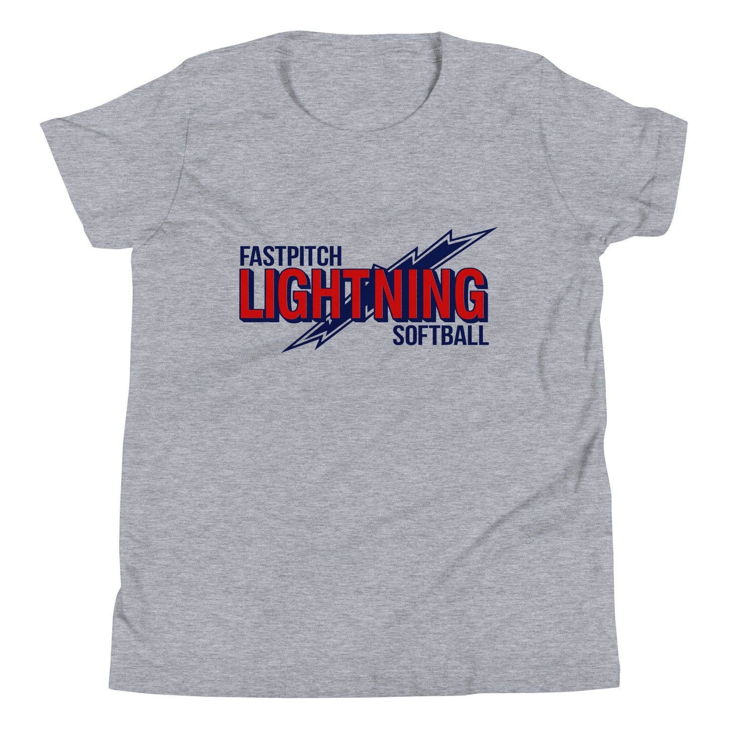 Performance | Youth T-Shirt | Amherst Lightning Softball | Lightning Logo