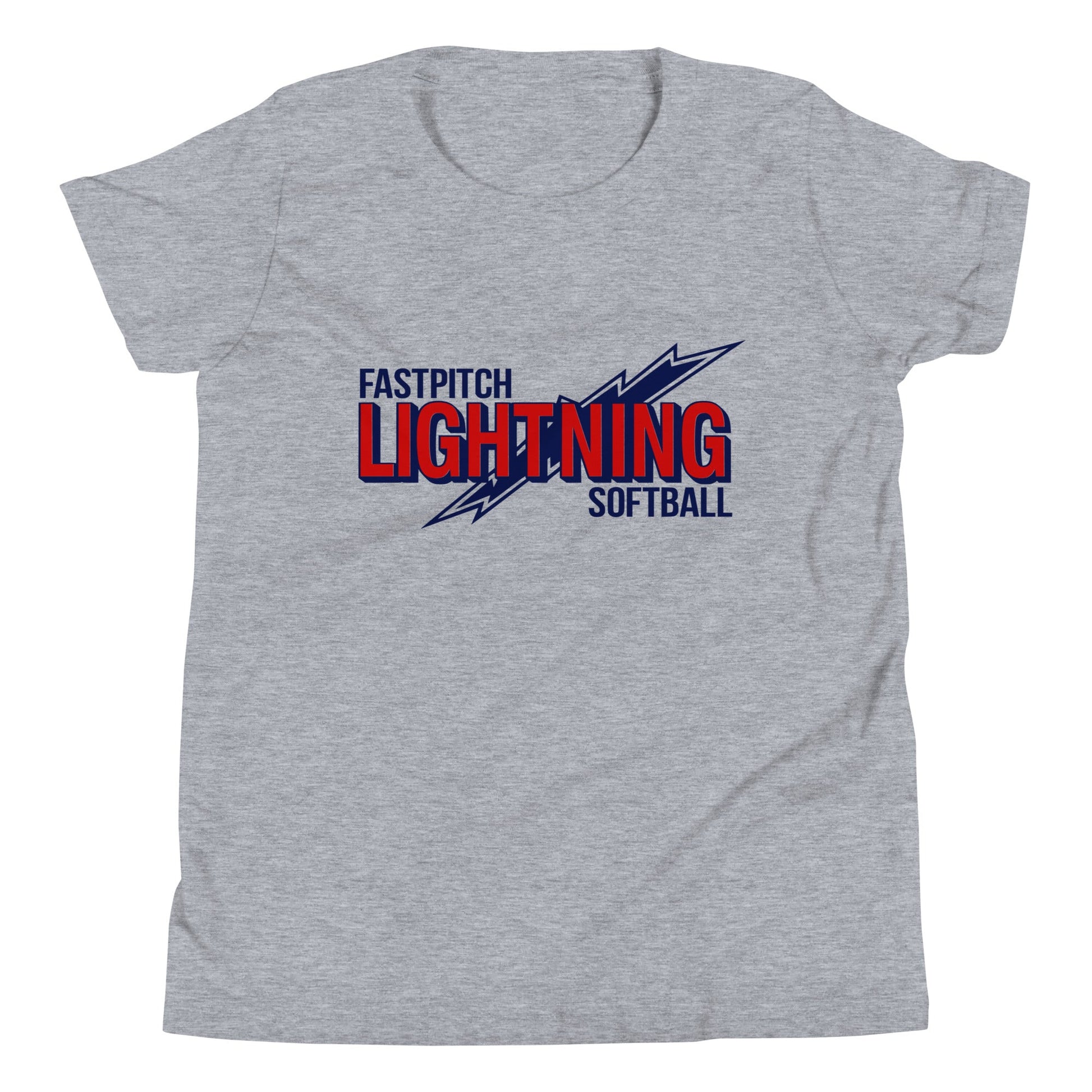 Performance | Youth T-Shirt | Amherst Lightning Softball | Lightning Logo