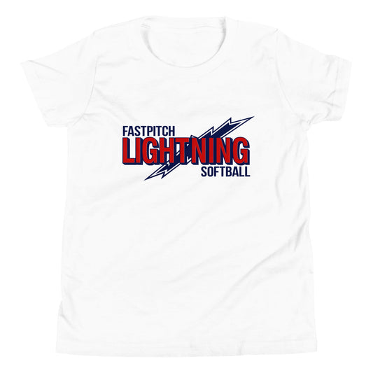 Performance | Youth T-Shirt | Amherst Lightning Softball | Lightning Logo