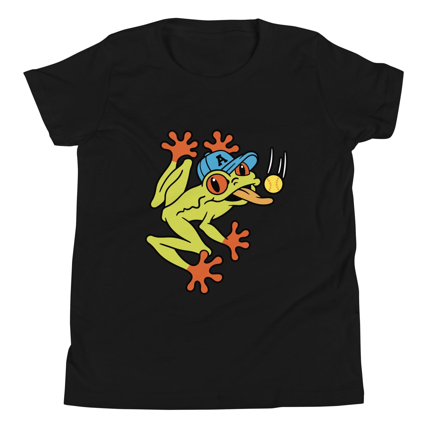 Performance | Youth T-Shirt | Aquasox Softball | Mascot Logo