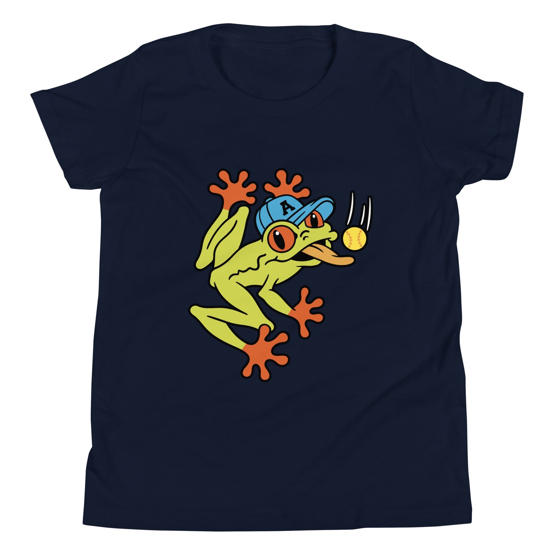 Performance | Youth T-Shirt | Aquasox Softball | Mascot Logo