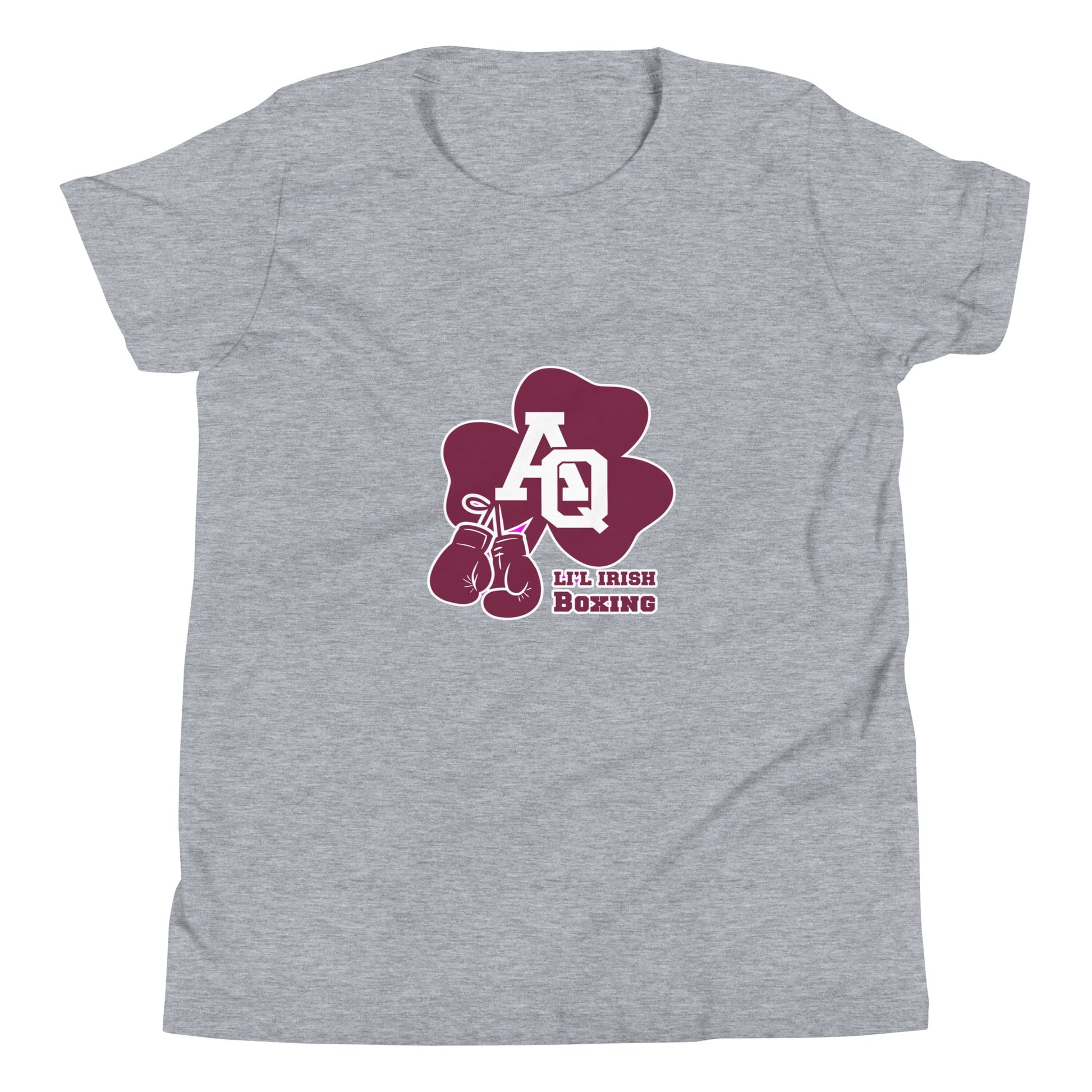 Performance | Youth T-Shirt | Aquinas Li’l Irish Boxing | AQ Shamrock Logo