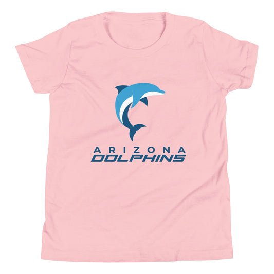 Performance | Youth T-Shirt | Arizona Dolphins Swim Team | Wave Athletic Logo