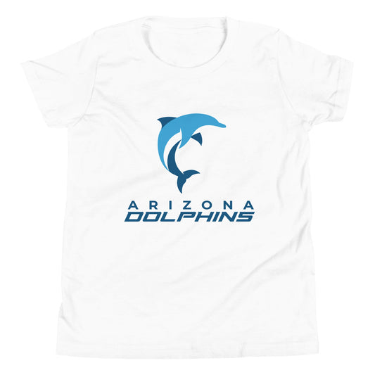 Performance | Youth T-Shirt | Arizona Dolphins Swim Team | Wave Athletic Logo