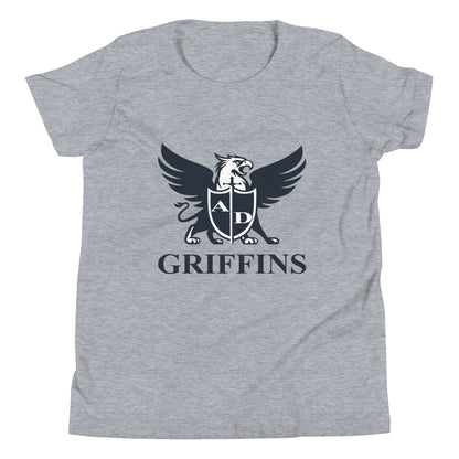 Performance | Youth T-Shirt | Arma Dei Academy Basketball | Griffin Logo