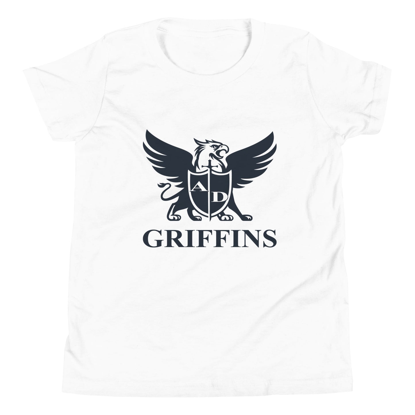 Performance | Youth T-Shirt | Arma Dei Academy Basketball | Griffin Logo