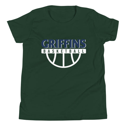 Performance | Youth T-Shirt | Arma Dei Academy Basketball | Griffins Basketball Logo