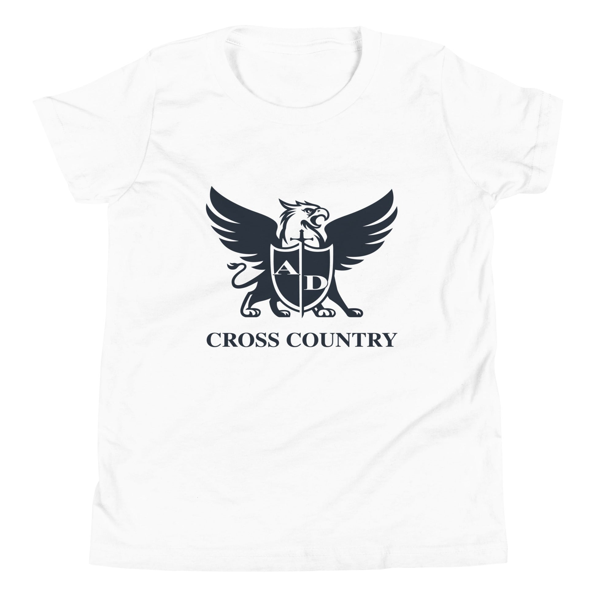 Performance | Youth T-Shirt | Arma Dei Academy Cross Country | Griffin Logo
