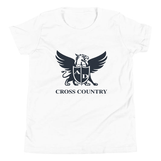 Performance | Youth T-Shirt | Arma Dei Academy Cross Country | Griffin Logo