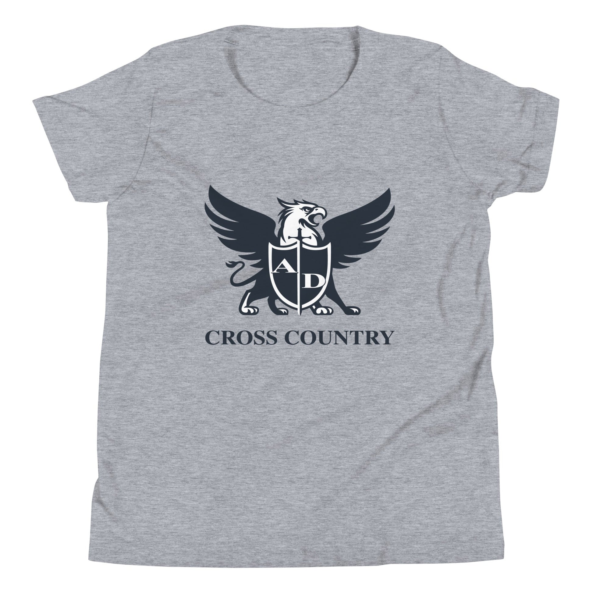 Performance | Youth T-Shirt | Arma Dei Academy Cross Country | Griffin Logo