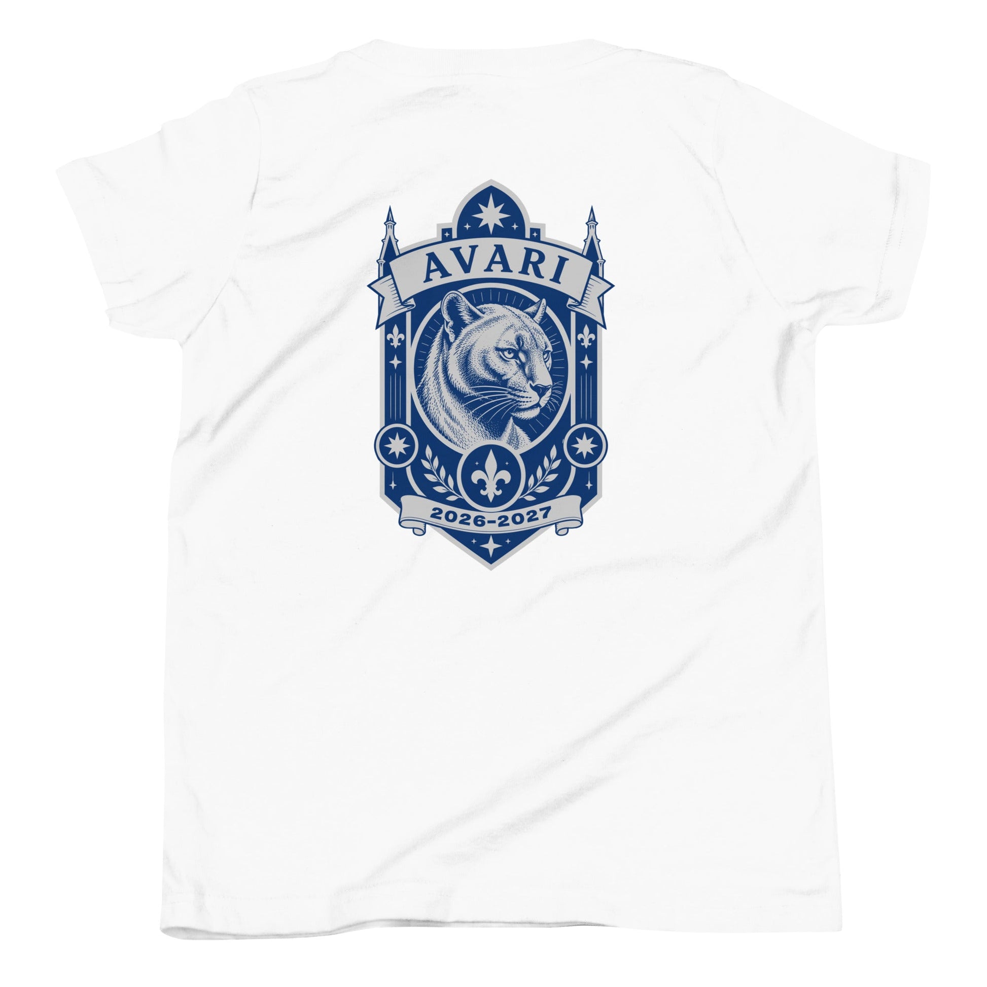 Performance | Youth T-Shirt | Arma Dei Academy Logic Houses | Avari Logo