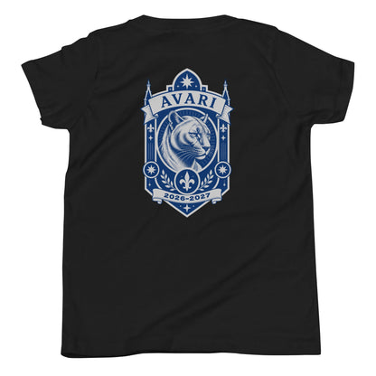 Performance | Youth T-Shirt | Arma Dei Academy Logic Houses | Avari Logo