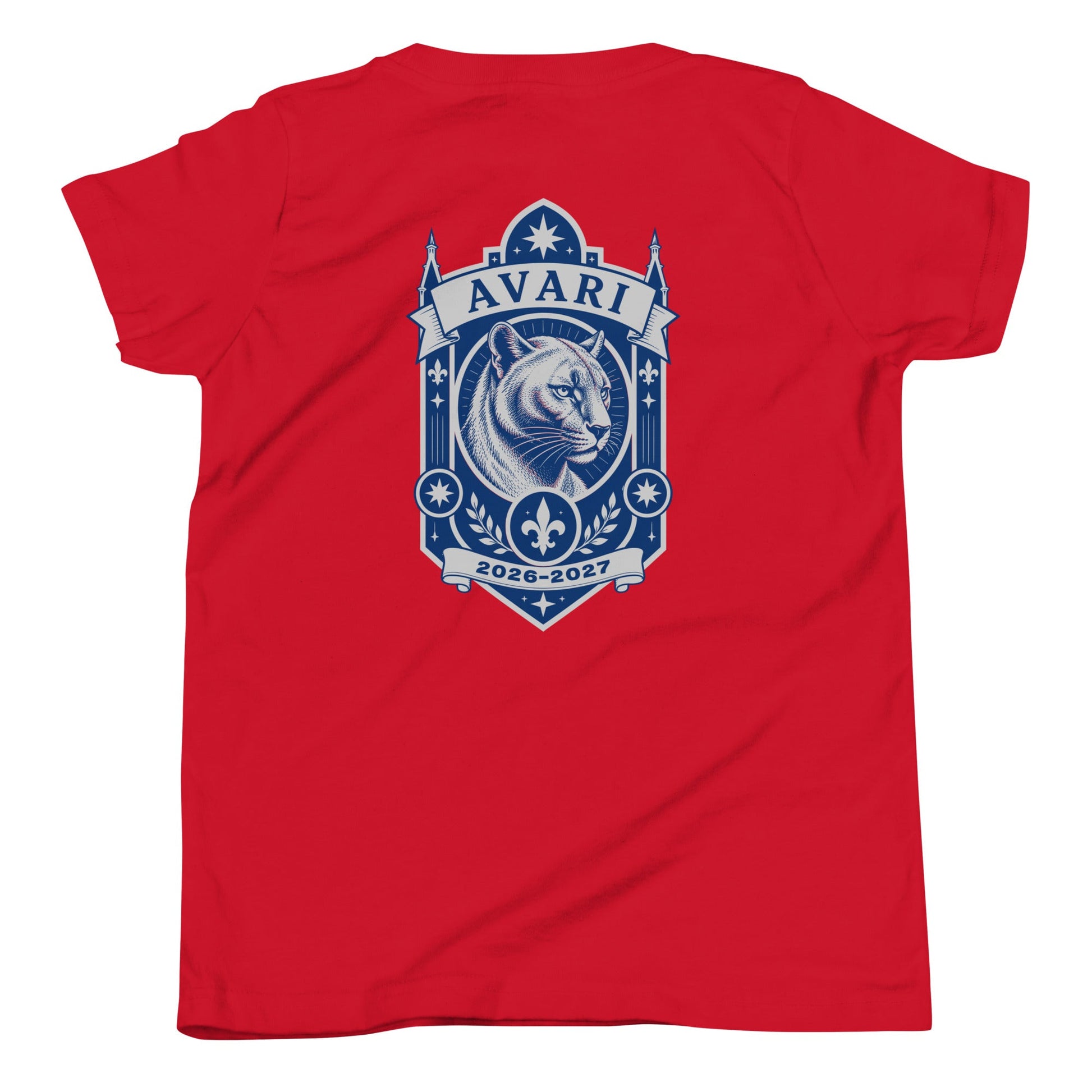 Performance | Youth T-Shirt | Arma Dei Academy Logic Houses | Avari Logo