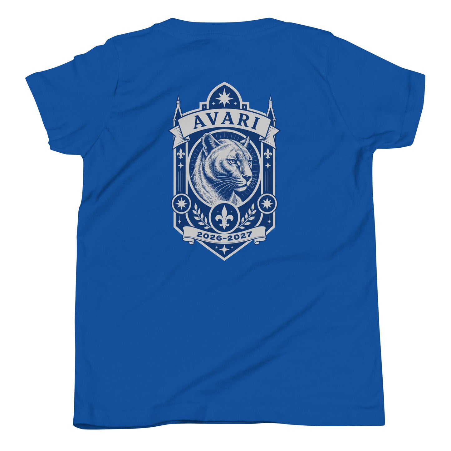 Performance | Youth T-Shirt | Arma Dei Academy Logic Houses | Avari Logo